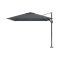 Platinum Voyager Vierkante Zweefparasol T2 2,7x2,7 m. - Faded Black