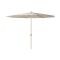 Platinum Riva stokparasol 3 m. rond - Sandstone Ivory