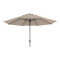 Madison stokparasol timor luxe Ecru 400 cm.