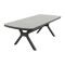 Ponto dining tuintafel keramiek 220x100 cm. - Royal Grey