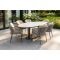 Taste Florence/Lecce organische tuinset voor 6 personen 240x120 cm. - Terre