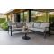 Viento/Canto aluminium hoekbank loungeset - Royal Grey