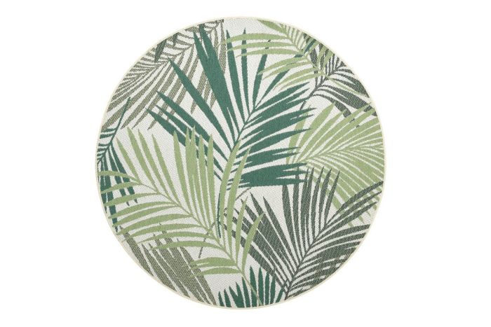 GI Naturalis buitenkleed Ø160 cm. - Palm Leaf