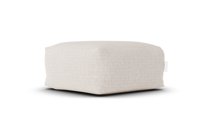 Laui Lounge Vierkante Poef Outdoor - Beige