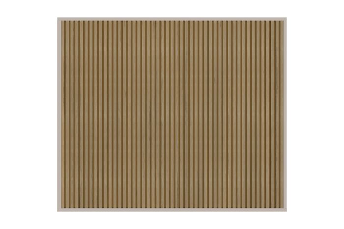 Houtlook composiet wand light teak/zand - 3 m.