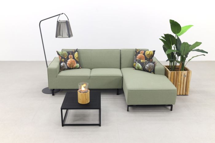 Boavista/Toronto loungebank chaise longue - Heritage leaf - 3-delig - links