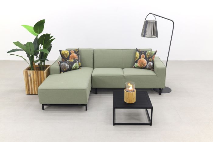 Boavista/Toronto loungebank chaise longue - Heritage leaf - 3-delig - rechts