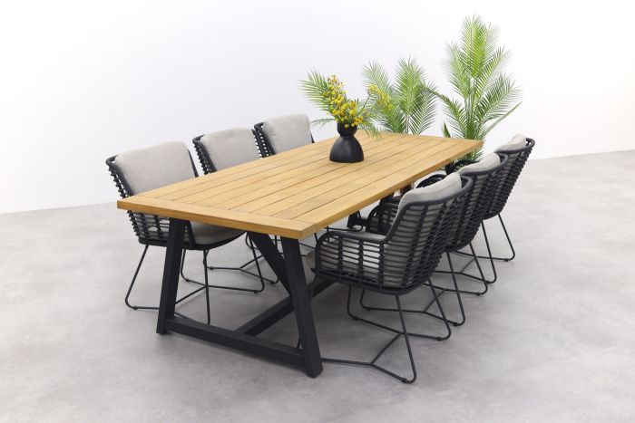 4 Seasons Fabrice/Noah 260x100 cm. tuinset - 7-delig OP=OP