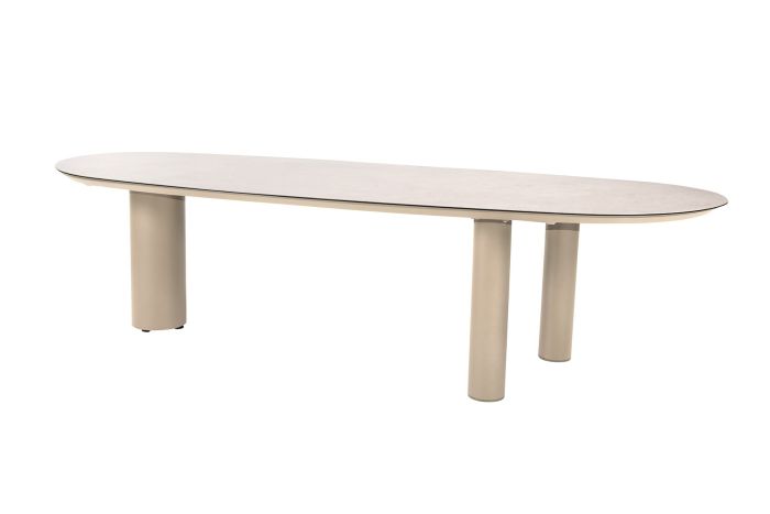 Taste Denia organische tuintafel 290x110 cm. - Latte