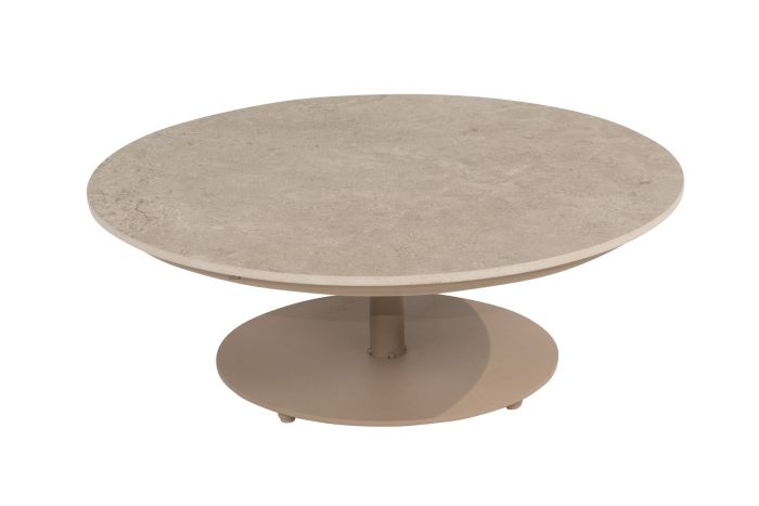 4SO Boaz koffietafel Ø80 cm. - Latte