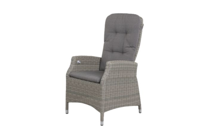 Memphis verstelbare wicker tuinstoel - Naturel