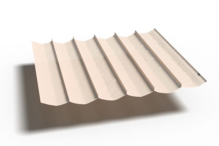 Platinum Harmonica schaduwdoek 290x400 cm. - Gebroken Wit