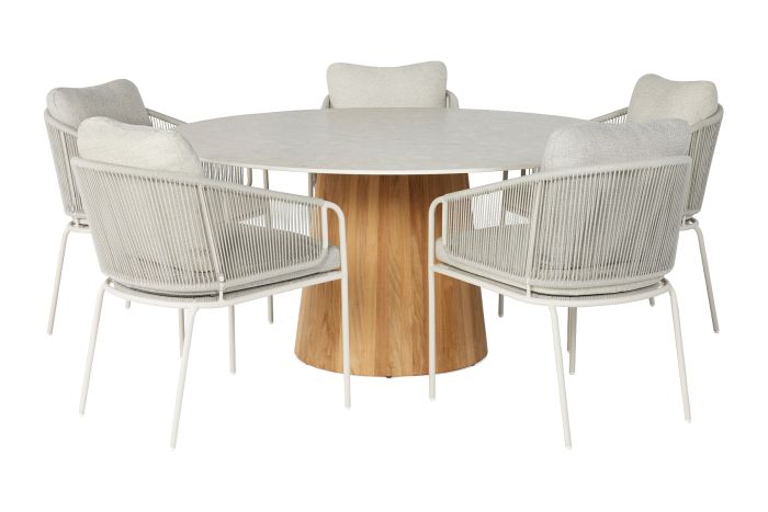 SUNS Revello/Sorolo Ronde Tuinset Ø160 cm - Neolith® OP=OP
