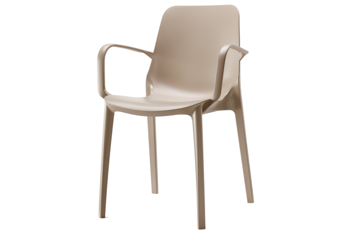 Scab Ginevra stapelbare tuinstoel - Taupe