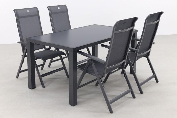 Hartman Milaan/Alma 160 cm. - verstelbare tuinset - 5-delig