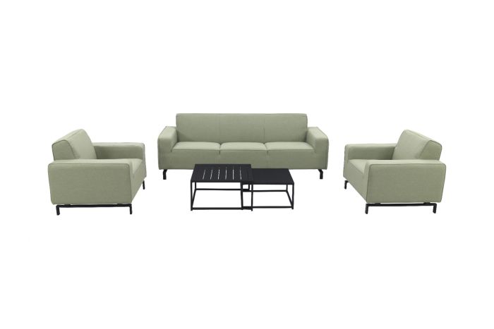 Boavista/Royalty stoel-bank loungeset - Heritage leaf - 5-delig