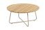4 Seasons Verdi ronde salontafel teak 73 cm. - Latte