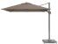 Platinum Voyager Vierkante Zweefparasol T2 2,7x2,7 m. - Havanna Taupe
