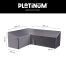 Platinum Aerocover L-vorm lounge-dininghoes 285x220x100xh65/90 cm. - Links