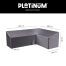 Platinum Aerocover L-vorm loungesethoes 285x220x100xh65/90 cm. - Rechts