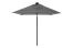 Madison Triangle stokparasol - 210x130 cm. grey