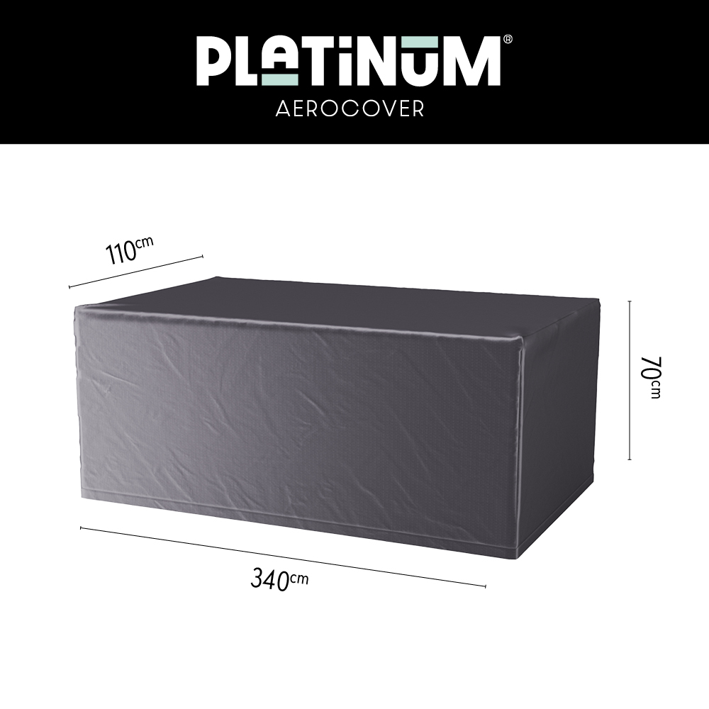 Platinum Aerocover tuintafelhoes 340x110 cm.