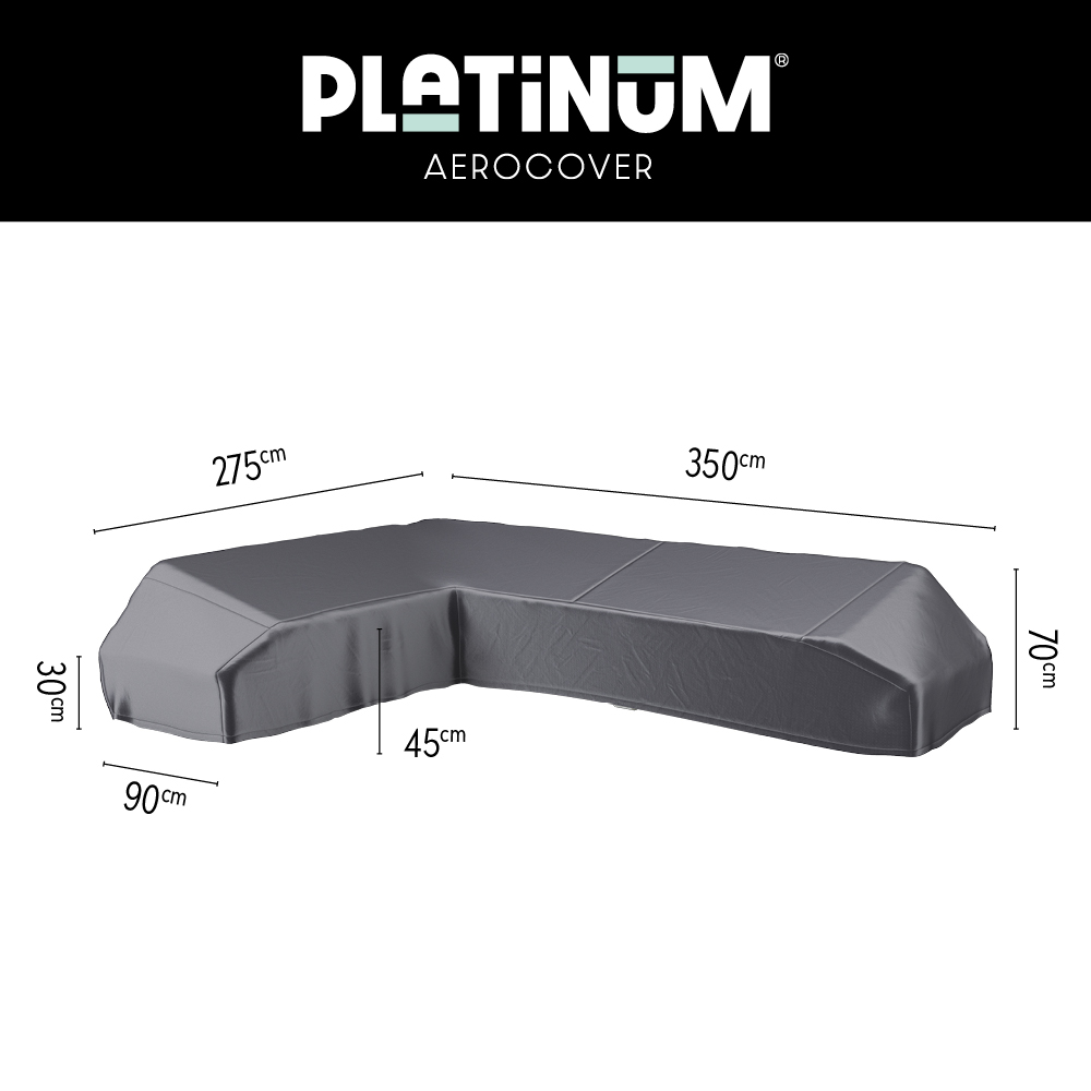 Platinum Aerocover platform loungesethoes 350x275 cm - Links