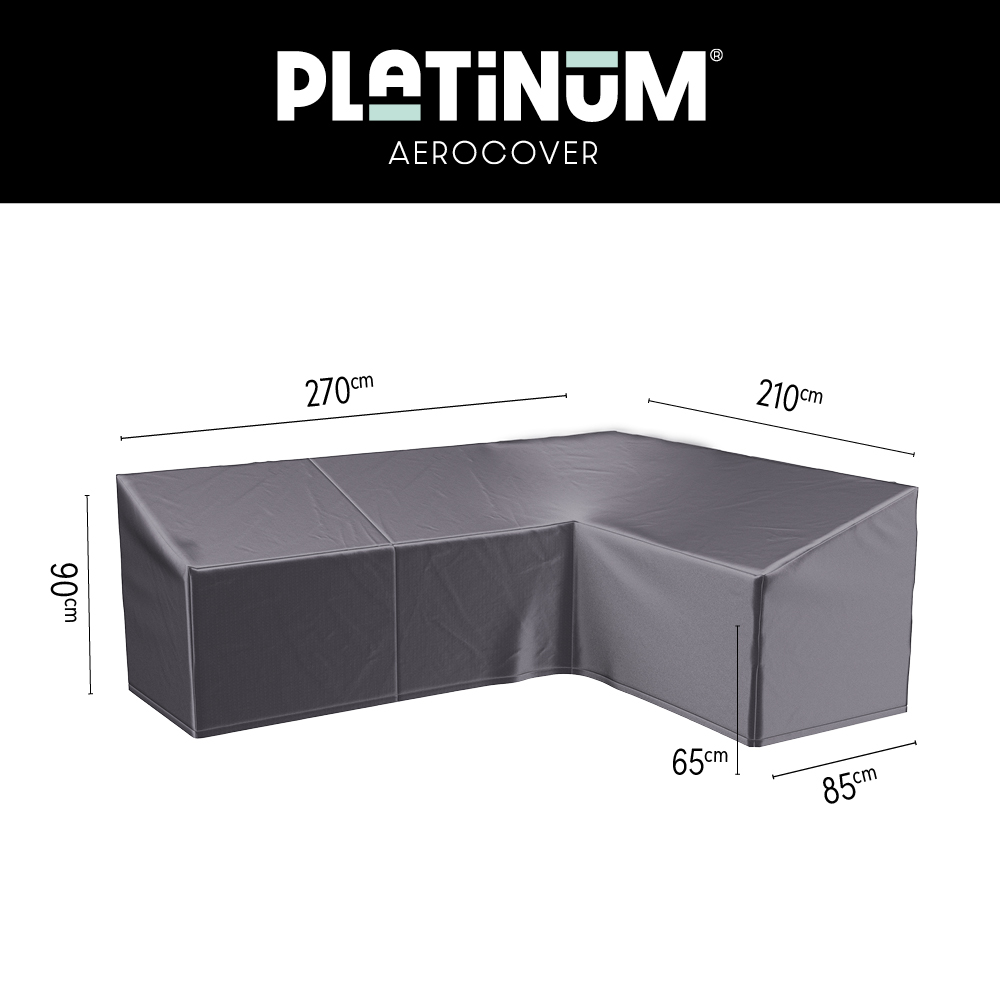 Platinum Aerocover Lounge-dininghoes 270x210 cm - Rechts