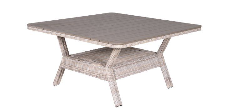 Garden Impressions lounge/dining tafel 140x140 cm. Passion Willow